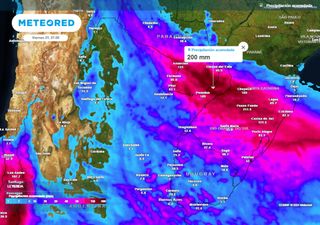 El tiempo en Argentina la próxima semana: el SMN alerta por fuertes tormentas en el norte y grandes nevadas en el sur