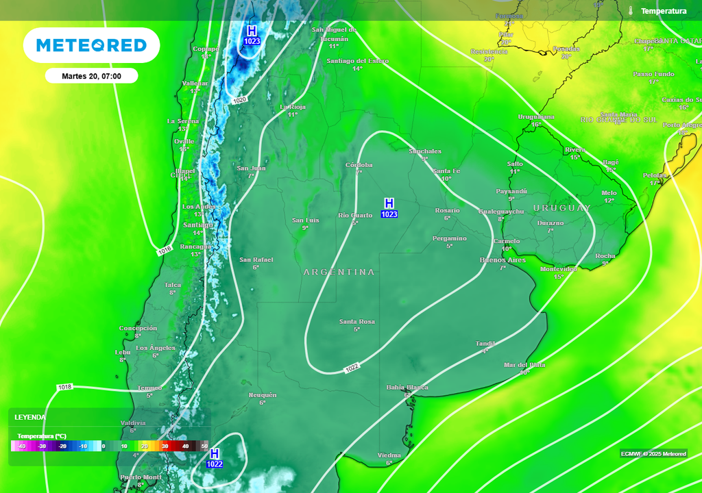 Temporal alerta lluvias tormentas fuertes Argentina Buenos Aires frío Temporal alerta lluvias tormentas fuertes Argentina Buenos Aires frío
