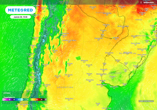 El tiempo en Argentina: última semana de agosto primaveral, pero las próximas tormentas ya tienen fecha de regreso