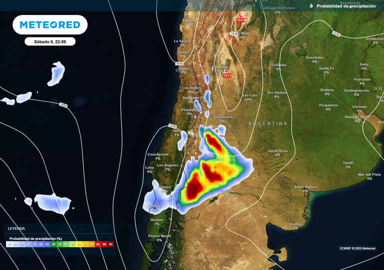 El tiempo en Argentina: un fin de semana con contrastes entre tormentas en el oeste y calma en el resto del país