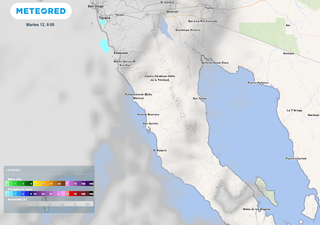 El tiempo en Baja California, 12 de marzo: lluvias aisladas y fuertes rachas de viento superiores a 50 km/h