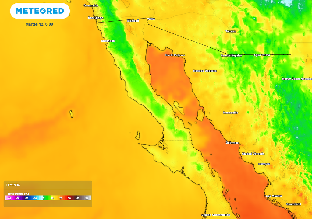 Pronóstico de temperaturas