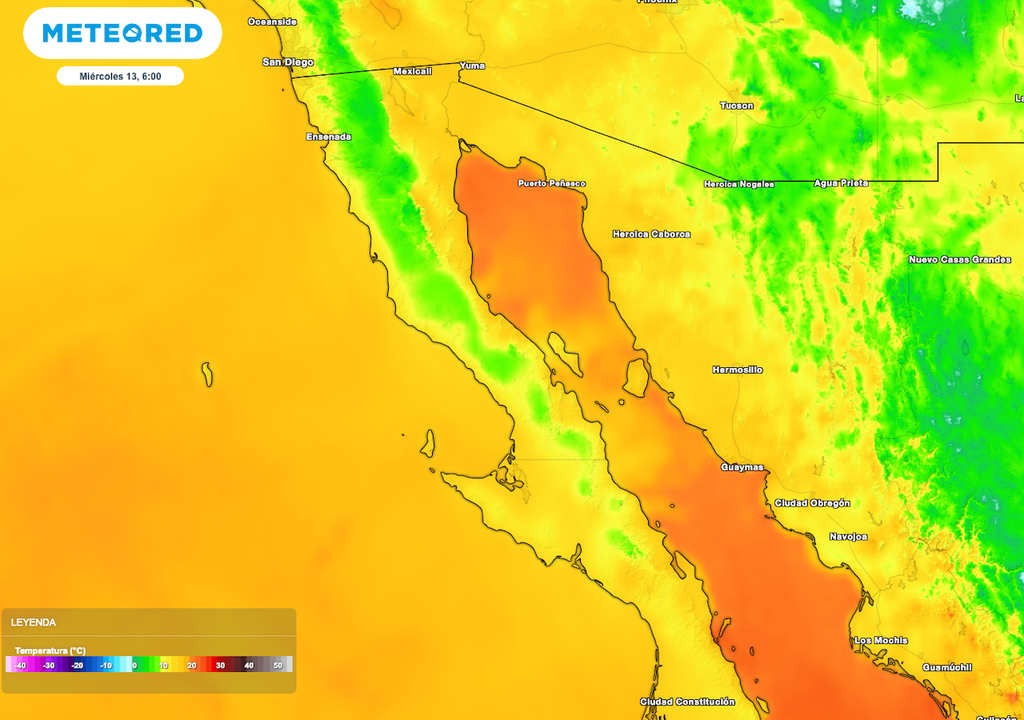 Pronóstico de temperaturas