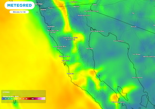 El tiempo en Baja California, 13 de marzo: heladas, lluvias aisladas y rachas de viento superiores a 60 km/h
