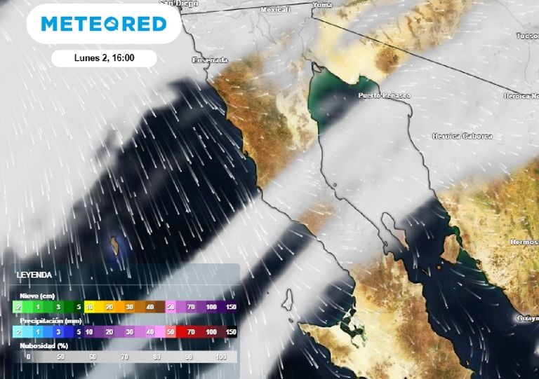 El tiempo en Baja California, 2 de marzo: un nuevo frente fr&iacute;o provocar&aacute; fr&iacute;o nubosidad y rachas de hasta 70 km/h
