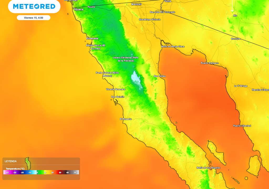 Pronóstico de temperaturas Pronóstico de temperaturas