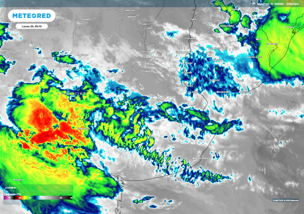 Buenos Aires AMBA lloviznas Día del Amigo pronóstico tiempo frío lluvias Lunes Dïa del Amigo muy cubierto y con lloviznas en Buenos Aires.