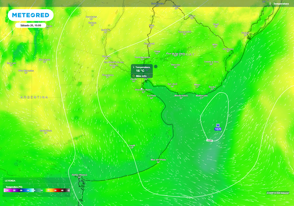 Buenos Aires AMBA lloviznas Día del Amigo pronóstico tiempo frío lluvias A partir del fin de semana comenzarán a ascender levemente las temperaturas.