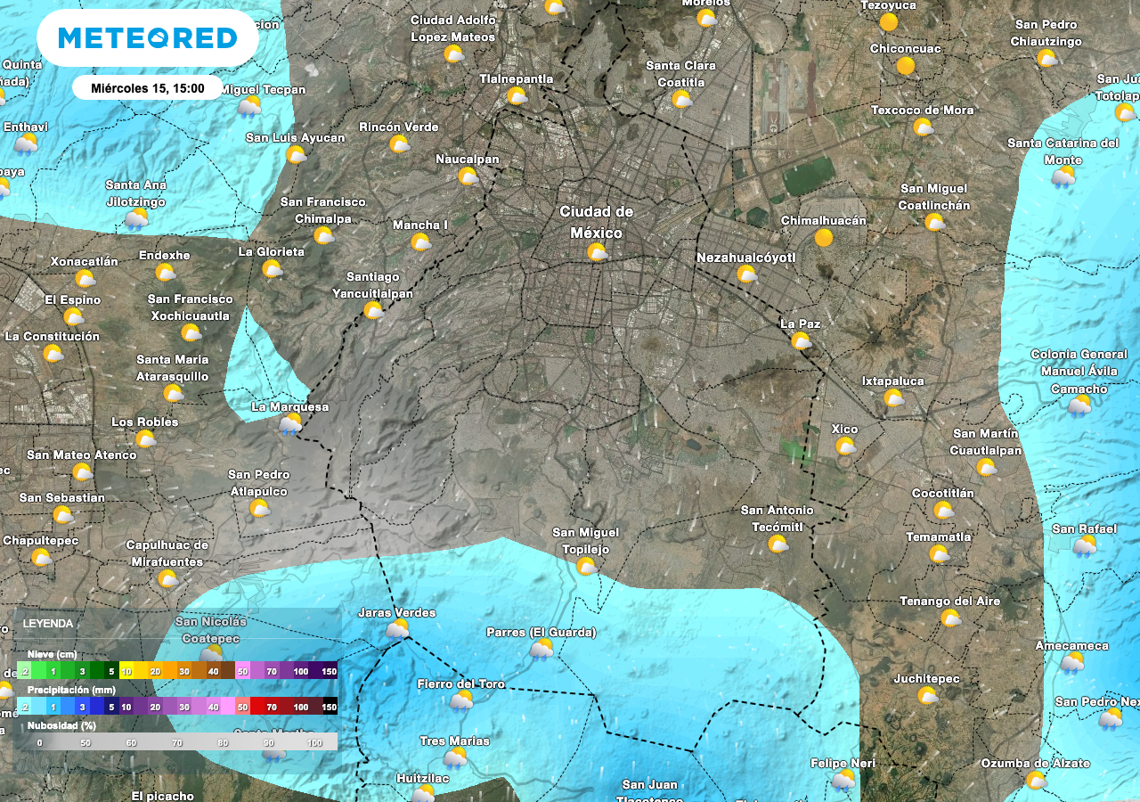 El tiempo en CDMX, 15 de enero: ambiente frío matinal, lluvias aisladas ...