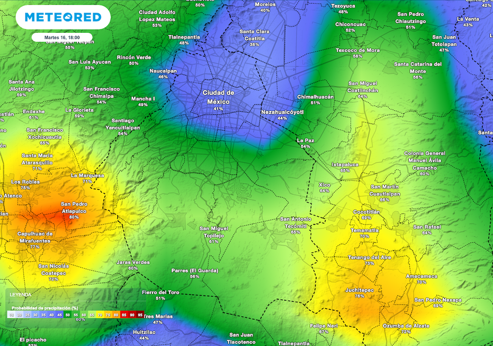 El tiempo en CDMX, 16 de julio: chubascos localizados, rachas de hasta 45 km/h y temperatura templada. Noticias en tiempo real