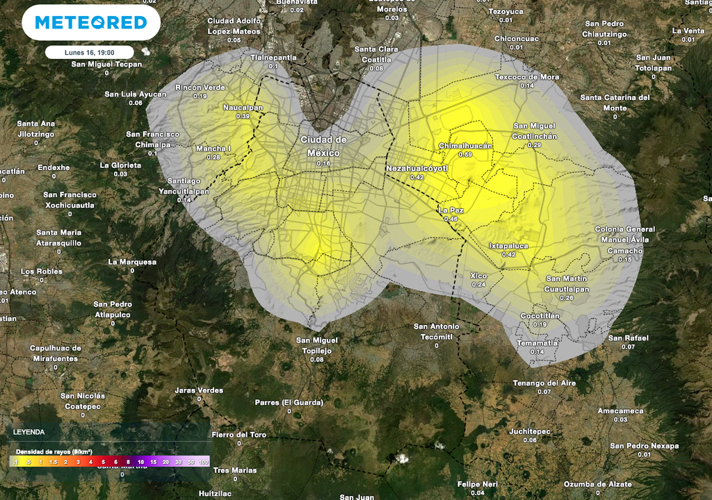 Tormenta eléctrica CDMX