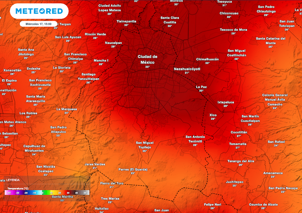 Pronóstico de temperaturas