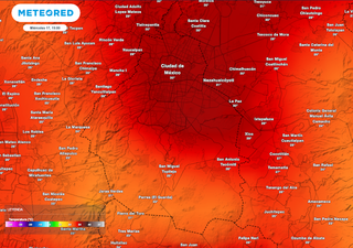El tiempo en CDMX 17 de abril: Calor, chubascos aislados con posible actividad eléctrica y rachas de hasta 60 km/h