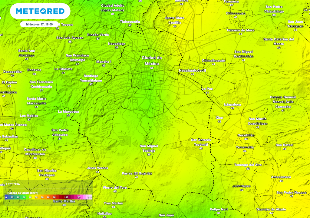 Pronóstico de vientos