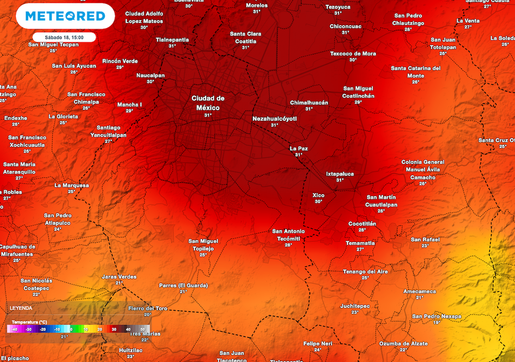 Temperatura CDMX Temperatura CDMX