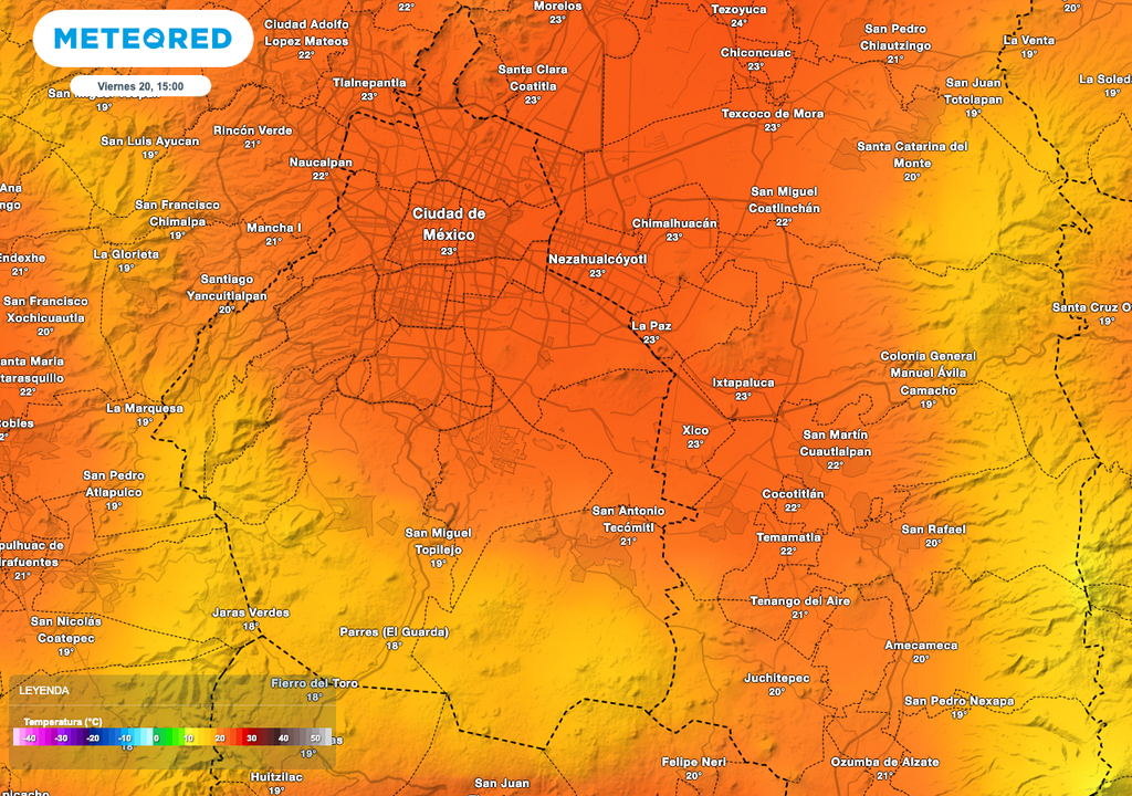 Temperatura CDMX Temperatura CDMX