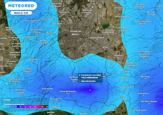 El tiempo en CDMX, 22 de abril: calor, lluvias con chubascos, caída de granizo y rachas de hasta 45 km/h