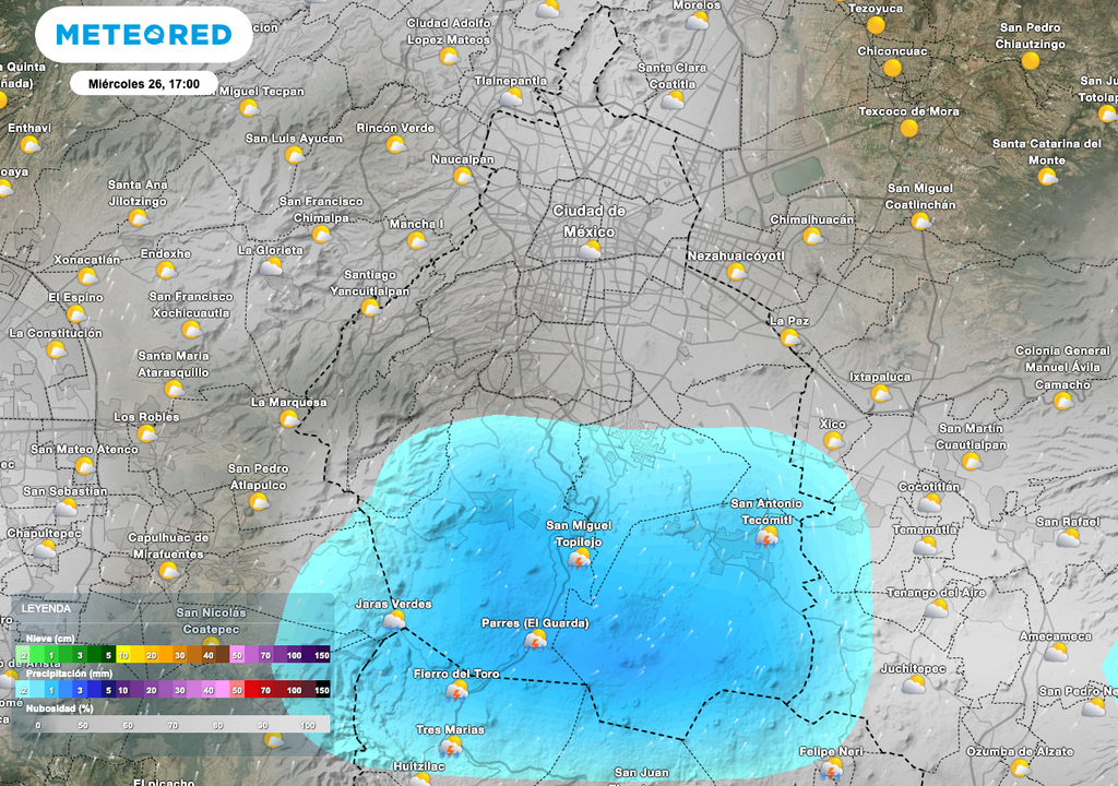 Lluvias CDMX