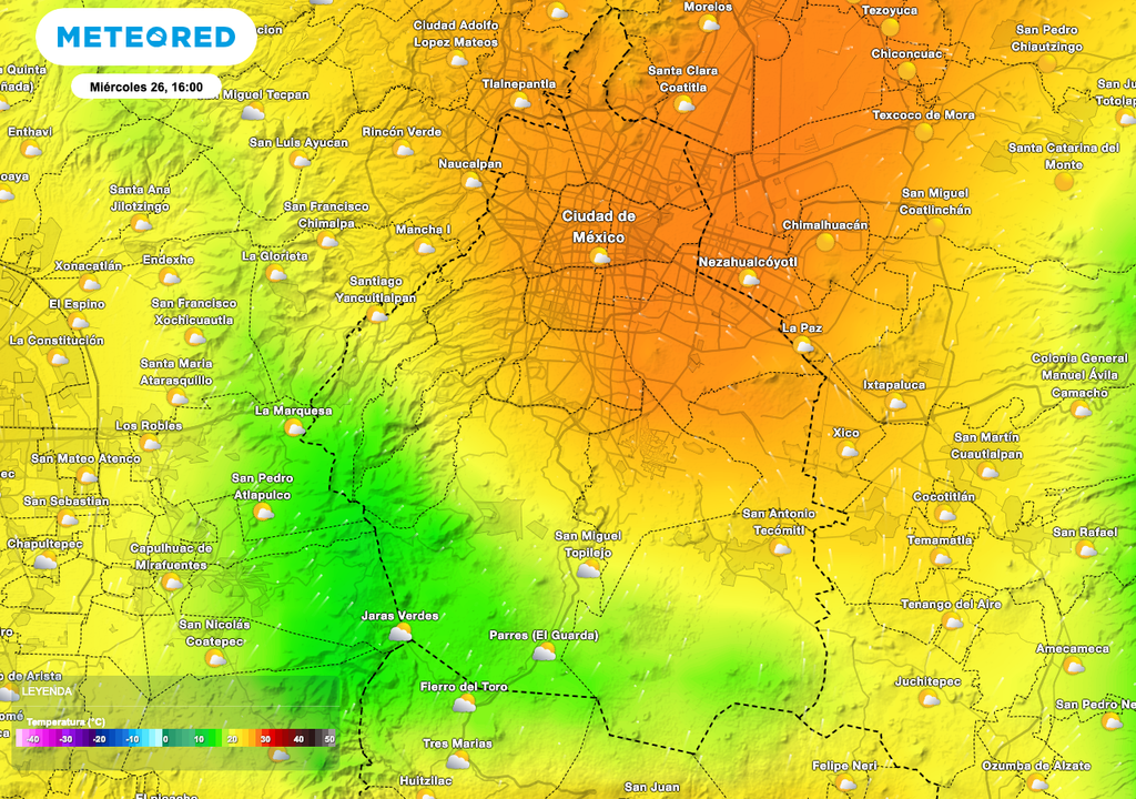 Temperatura CDMX Temperatura CDMX