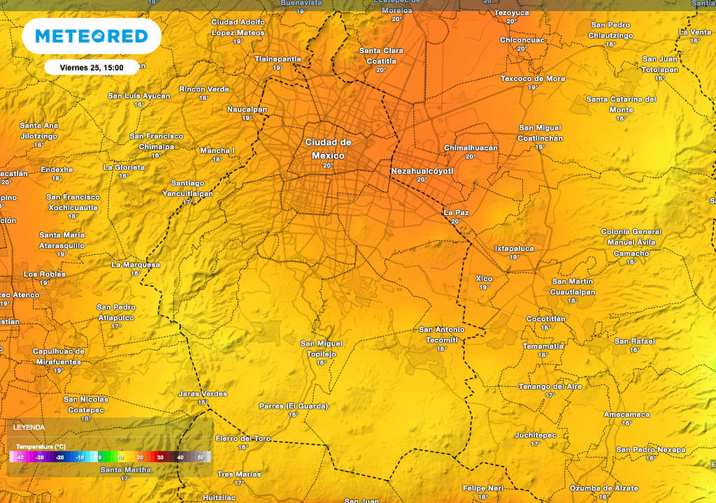Temperatura CDMX Temperatura CDMX