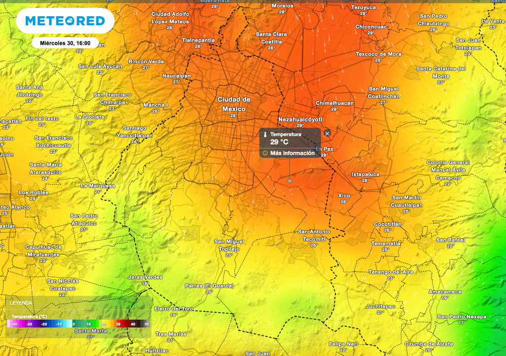 Temperatura CDMX Temperatura CDMX