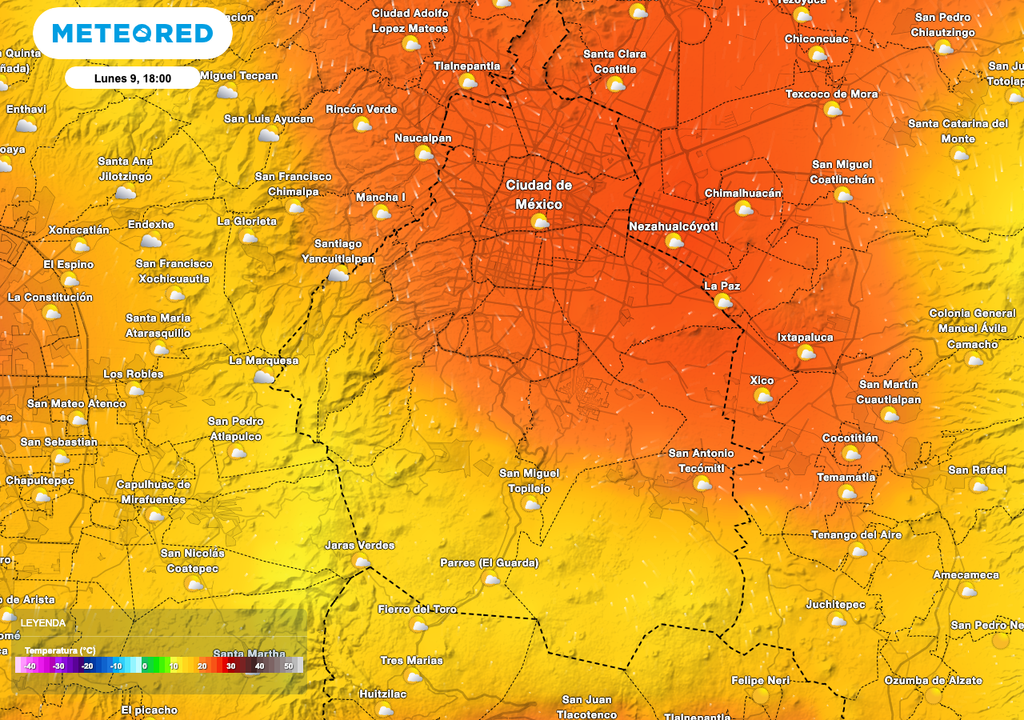Temperatura CDMX Temperatura CDMX