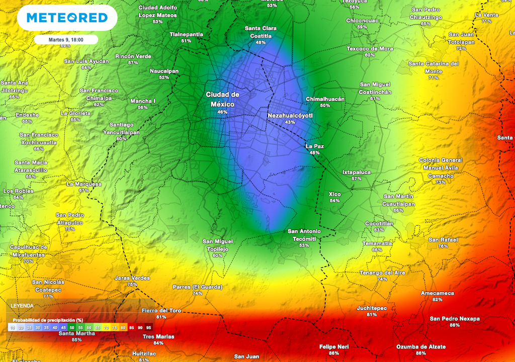 Pronóstico de lluvias