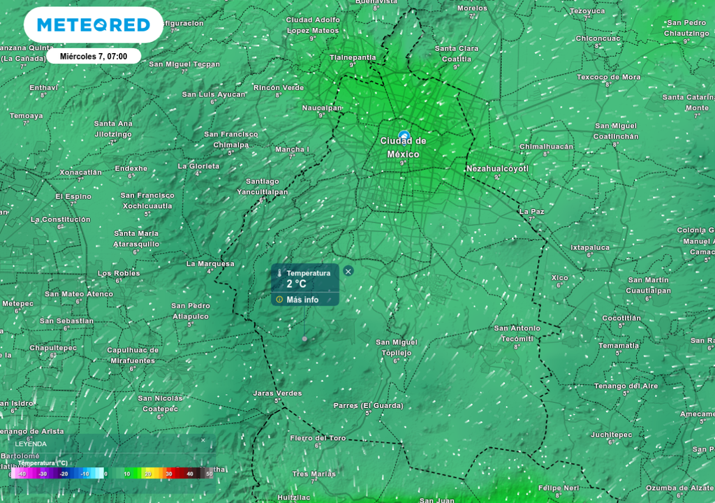 estado del tiempo; pronostico; meteorologia; temperatura; Ciudad de Mexico; Valle de Mexico