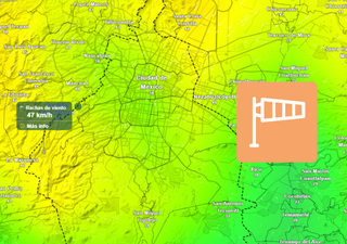 El tiempo en CDMX esta semana: calor de 27 &deg;C, tormentas dispersas y rachas de viento mayores a 40 km/h