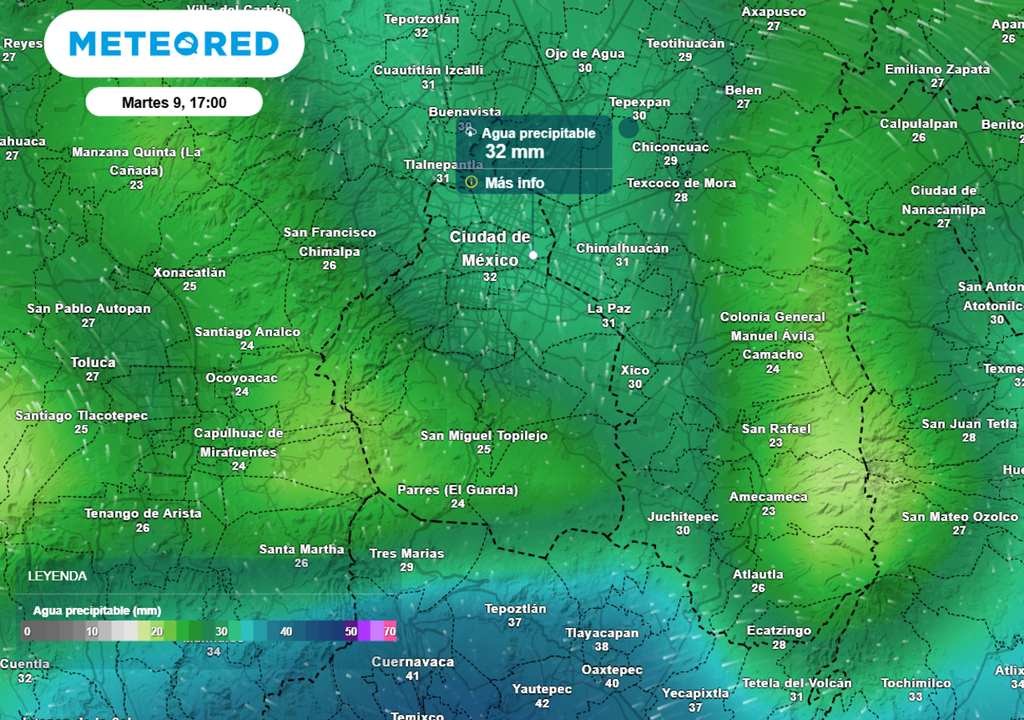 Esta semana continuará la posibilidad de tormentas eléctricas dispersas. Busca refugio dentro de un edificio al escuchar un trueno.