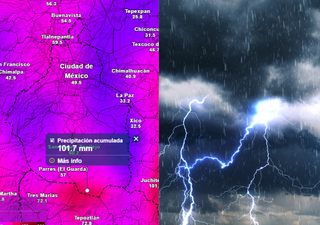 El tiempo en CDMX esta semana: fuertes tormentas y posibilidad de inundaciones