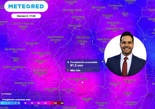El tiempo en CDMX esta semana: habrá calor en las tardes, lluvias y tormentas dispersas