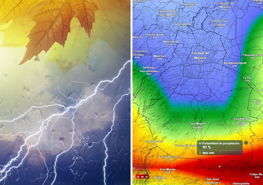 El tiempo en CDMX esta semana: lluvias con acumulados de m&aacute;s de 20 m y temperaturas oto&ntilde;ales