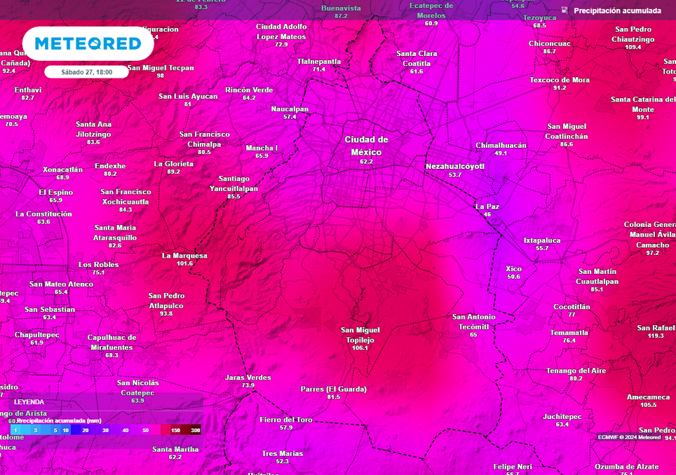 El tiempo en CDMX esta semana muy fuertes tormentas con posibles inundaciones, dominando ambiente fresco. Noticias en tiempo real