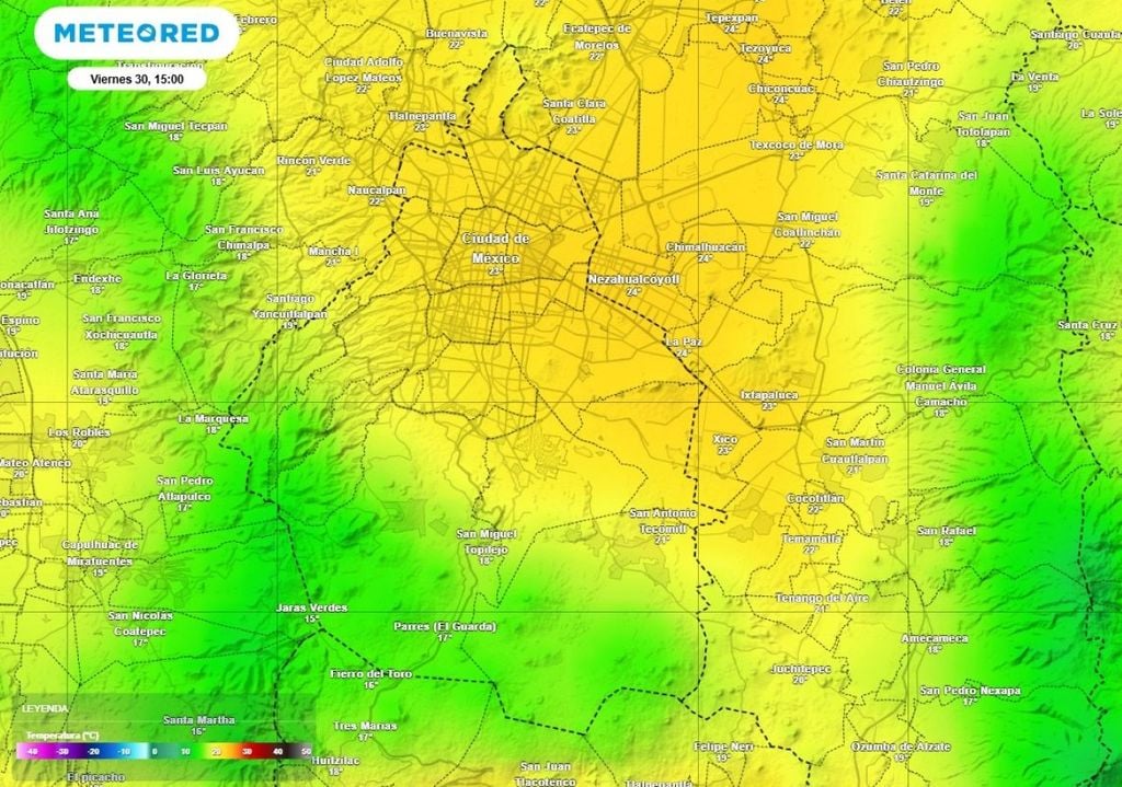 Las temperaturas máximas comenzarán a aumentar a partir del viernes 30, alcanzando los 24 °C. Durante el fin de semana seguirán elevándose. Las temperaturas máximas comenzarán a aumentar a partir del viernes 30, alcanzando los 24 °C. Durante el fin de semana seguirán elevándose.