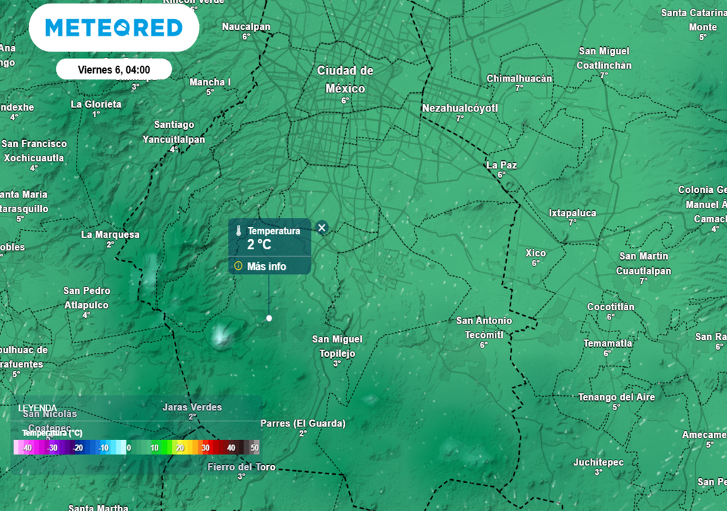 El amanecer del lunes será gélido, habrá mínimas entre 0 y 3 °C. Ante este escenario es importante abrigarse con varias capas de ropa.