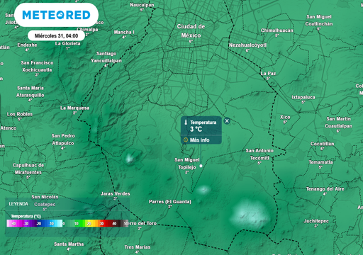 El tiempo en CDMX esta semana: posibilidad de lluvia, fuertes rachas de viento y marcado descenso de temperatura