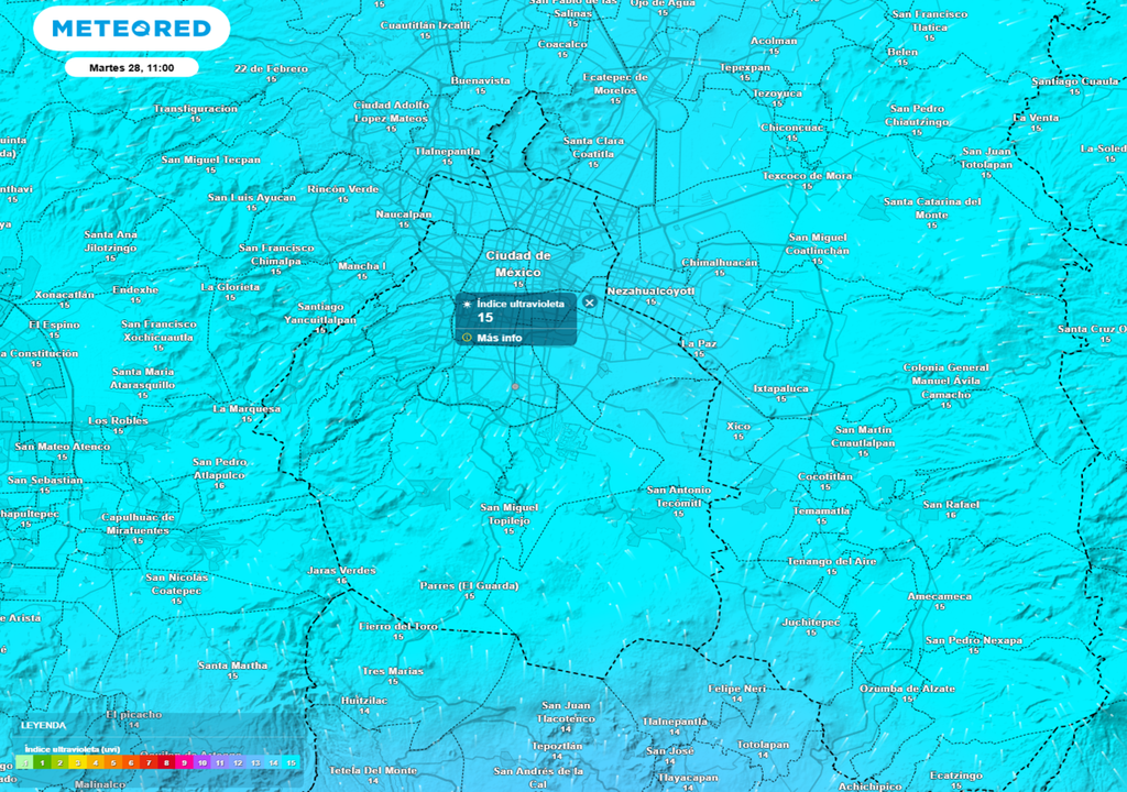 Durante la semana se mantendrán los altos niveles de radiación ultravioleta, no olvides protegerte con crema solar.