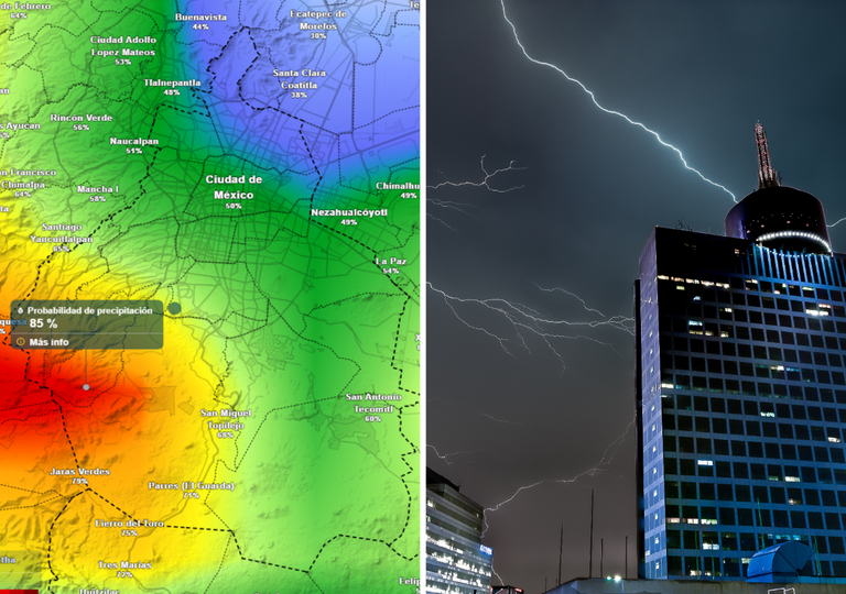 El tiempo en CDMX esta semana: temperaturas agradables y tormentas vespertinas