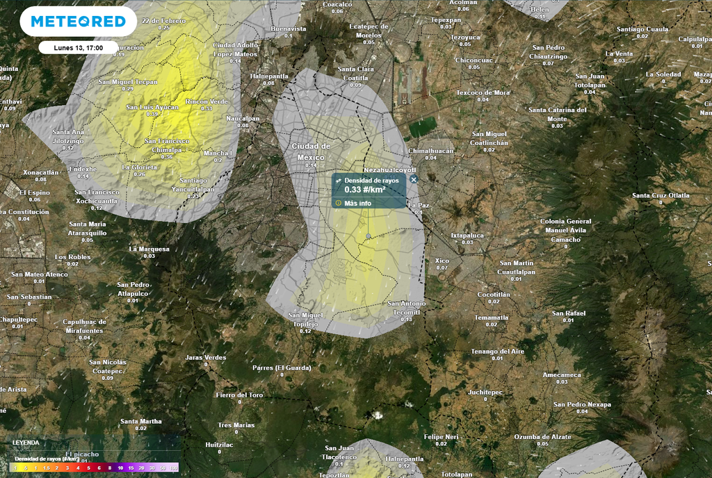 La semana iniciará con posibilidad de lluvia y de tormentas dispersas en la tarde.