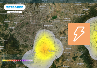 El tiempo en CDMX esta semana: tormentas vespertinas y temperatura m&aacute;xima alrededor de 25 &deg;C