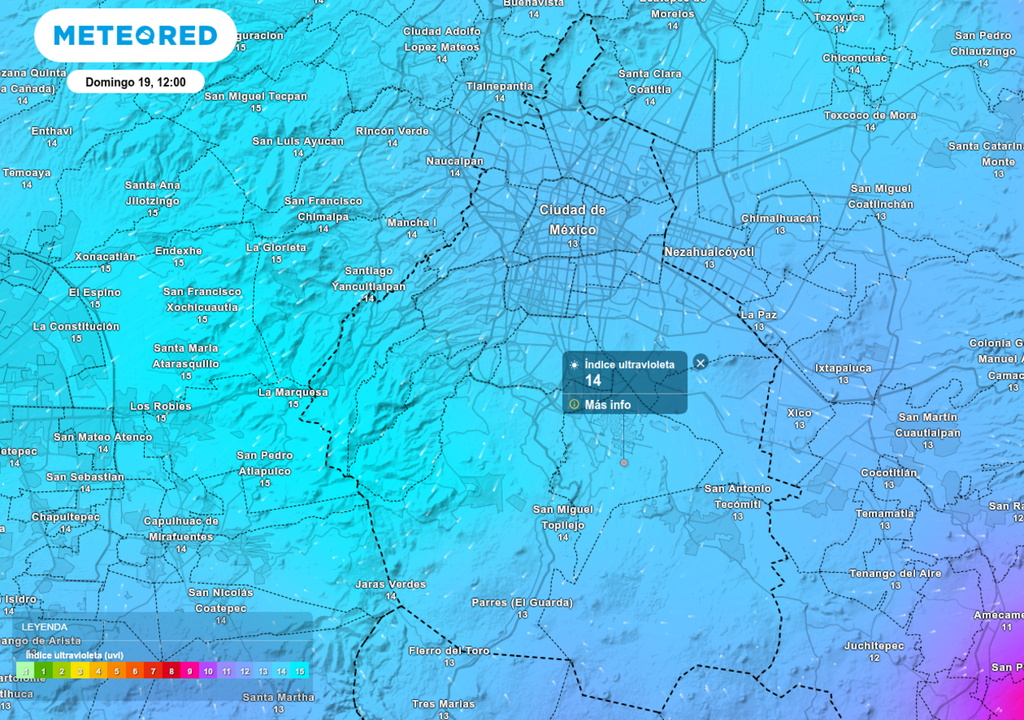 La nubosidad no bloquea por completo la radiación: se esperan niveles extremos de UV este domingo en la capital.