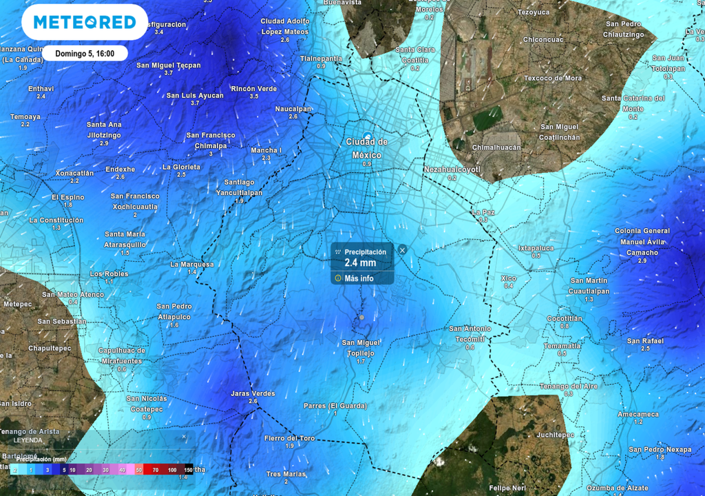 Se espera la ocurrencia de tormentas severas en la capital esta tarde, con lluvias acompañadas de descargas eléctricas y posible granizo.