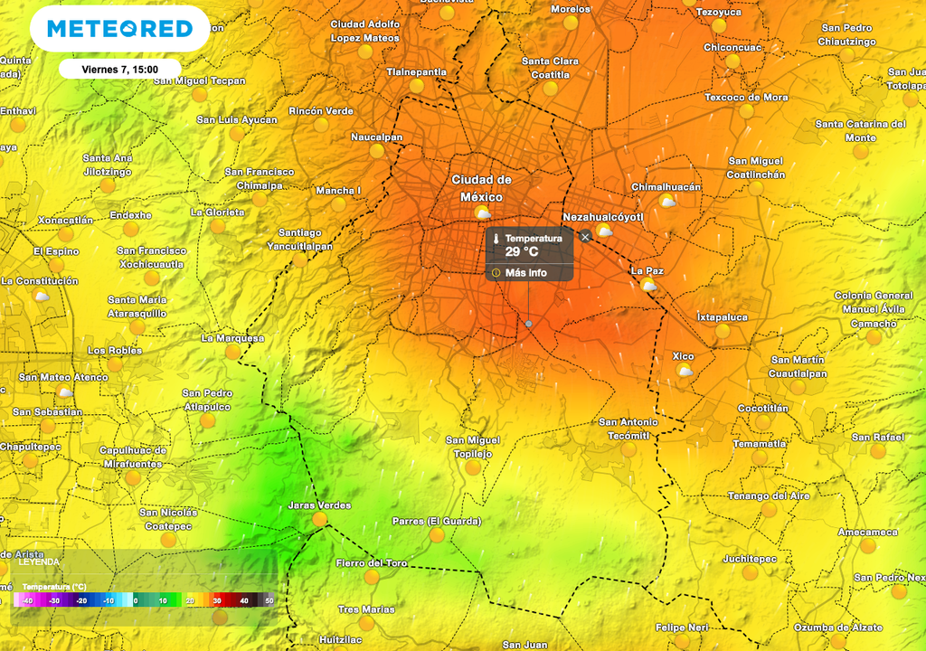 Temp Máxima CDMX Temp Máxima CDMX
