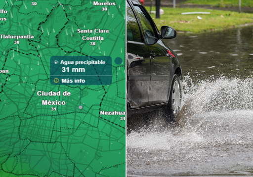 El tiempo en CDMX este fin de semana: continua el temporal lluviosos con acumualdos mayores a 60 mm