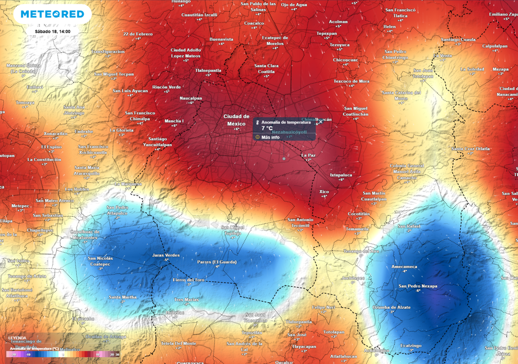 En la tarde la temperatura aumentará hasta alcanzar máxima de hasta 30 °C, sin descartar valores ligeramente superiores.