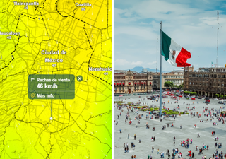 El tiempo en CDMX este fin de semana: rachas de viento superiores a 50 km/h y descenso de temperatura