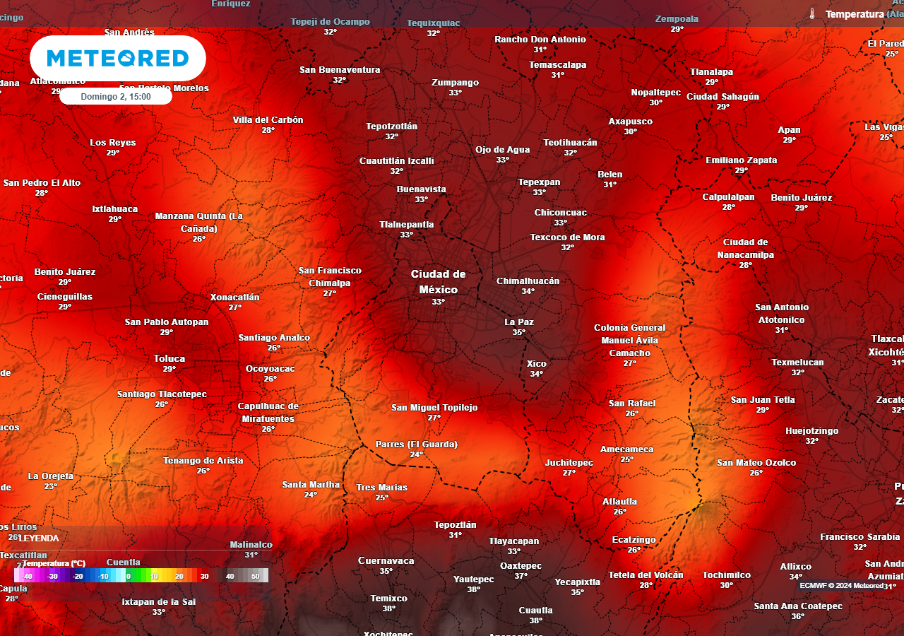 ​El tiempo en CDMX y Edomex este domingo 2 de junio, día de elecciones presidenciales: ¡El calor será el protagonista! – Meteored.mx