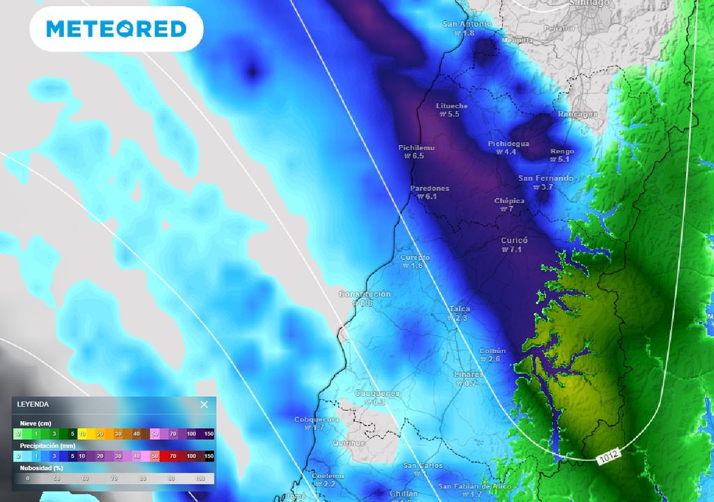 Nieve, precipitación, nubosidad ECMWF Nieve, precipitación, nubosidad ECMWF