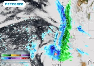 El tiempo en Chile el fin de semana: lluvias copiosas, abundante nieve y rachas de viento de 80 km/h en estas regiones